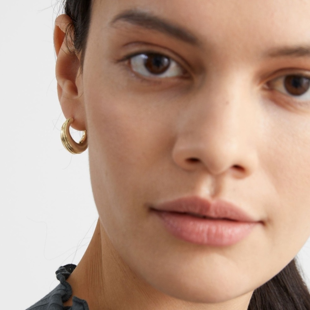 & Other Stories Chunky Mini Hoop Earrings
